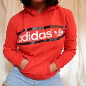 Red Adidas Hoodie